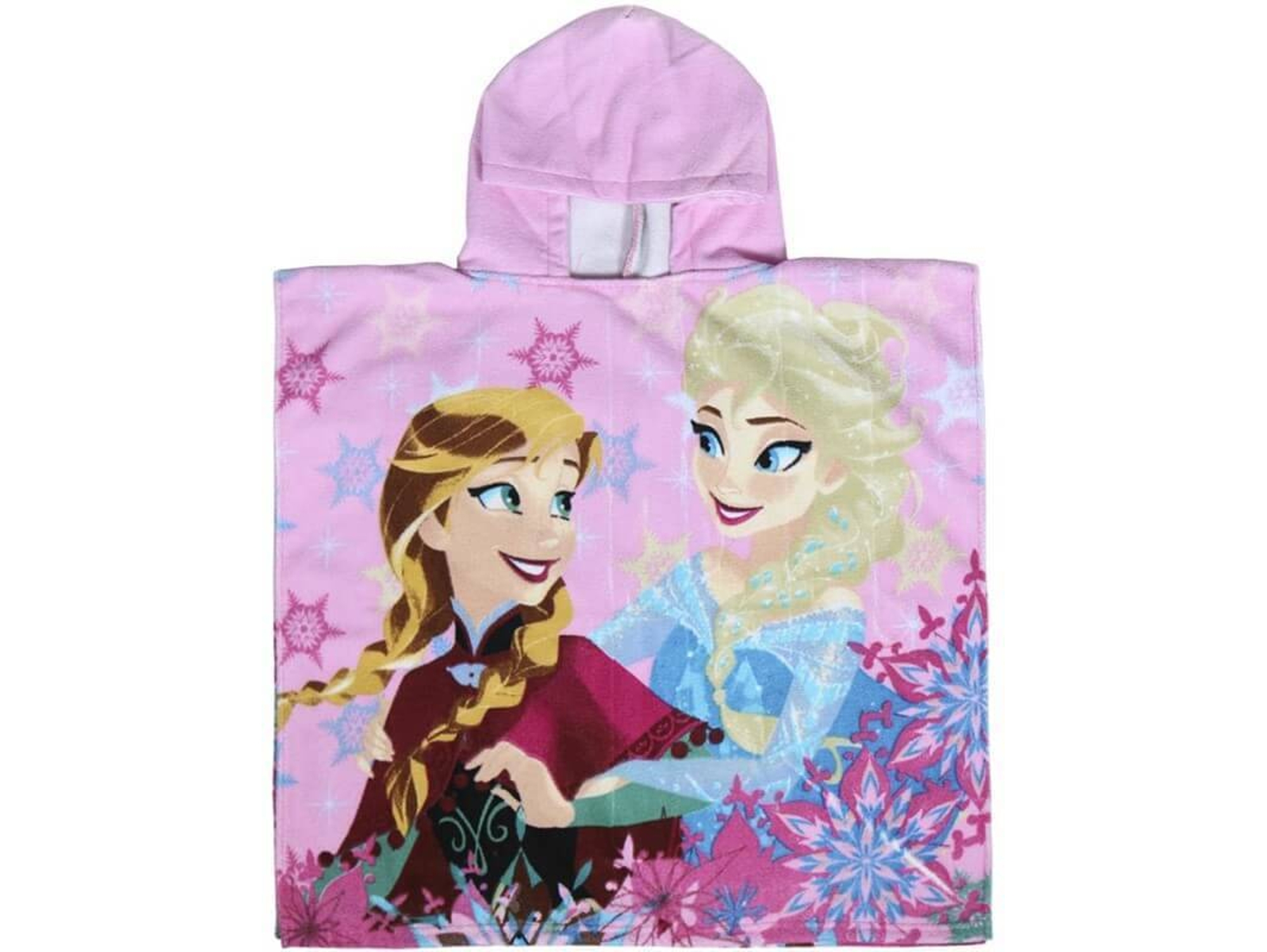 Cerda Disney Frozen Pink Hooded Poncho Towel 60 x 120cm RRP 11.99 CLEARANCE XL 2.99 or 2 for 5
